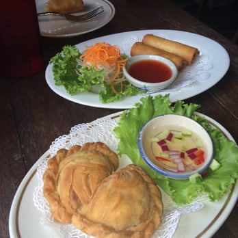 Larb Thai Restaurant - Karee puff and spring rolls... - Cocktail Bars Near Me - Brunswick, Ohio Larb Thai Restaurant - Karee puff and spring rolls... - Cocktail Bars Near Me - Brunswick, Ohio