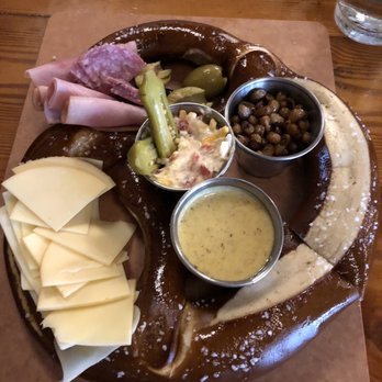 Square Root - Pretzel plate - American Near Me - Brevard, North Carolina Square Root - Pretzel plate - American Near Me - Brevard, North Carolina