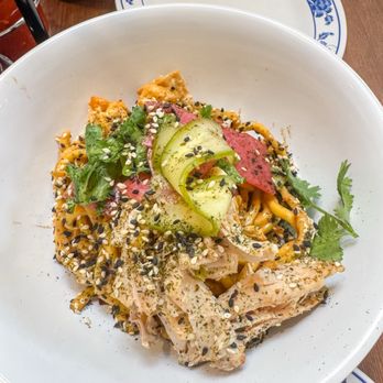 Woon - Sesame noodles + chicken - Chinese Near Me - Pasadena, California Woon - Sesame noodles + chicken - Chinese Near Me - Pasadena, California