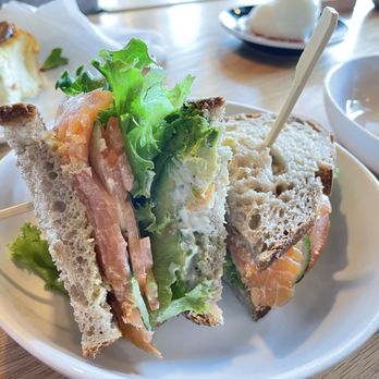Operation Brew Coffee and Bakery - Smoked salmon sandwhich - Coffee & Tea Near Me - Virginia Beach, Virginia