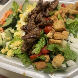 Steak salad