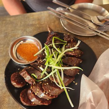 Korean Kitchen - Blood sausage - Korean Near Me - North Miami Beach, Florida