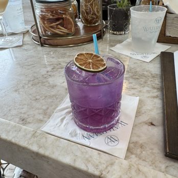 Waterman Spirits - Lavender Martini - Wine Tasting Room Near Me - Virginia Beach, Virginia