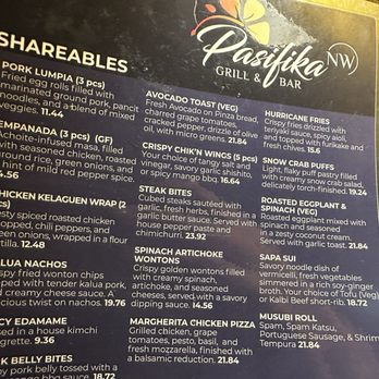 Pasifika NW Grill and Bar - Guamanian Near Me - Tukwila, Washington