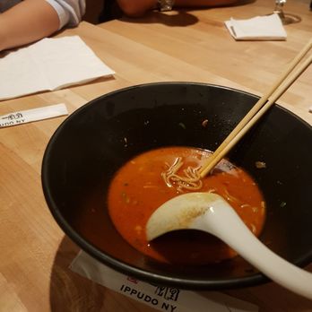 IPPUDO 5th Avenue - The soup is really oily and salty. - Ramen Near Me - New York, New York IPPUDO 5th Avenue - The soup is really oily and salty. - Ramen Near Me - New York, New York