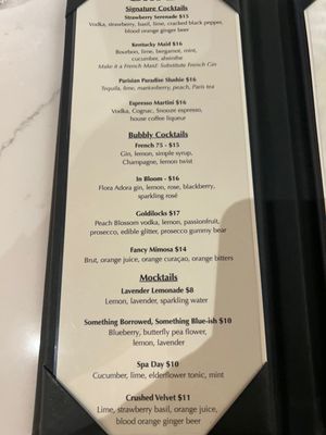 Menu photo 3 Clink Salem, OR