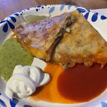 Time Out Tavern - Beef quesadilla for taco tuesday - Pubs Near Me - Carmichael, California
