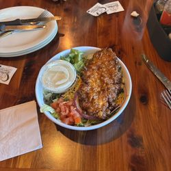Roosters - Fried chicken salad