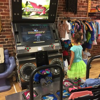 Collective Clothing - A fan favorite, Dance Dance Revolution arcade style game. - Thrift Stores Near Me - Chattanooga, Tennessee Collective Clothing - A fan favorite, Dance Dance Revolution arcade style game. - Thrift Stores Near Me - Chattanooga, Tennessee