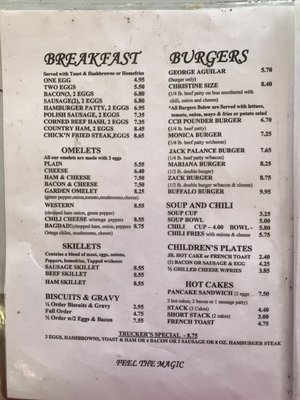 Menu photo 3 Bagdad Cafe Newberry Springs, CA