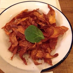 Nobrac Soulfood - Vale. A todo el mundo le gustan las patatas fritas. ¿Pero por qué no probar unos chips de boniato?