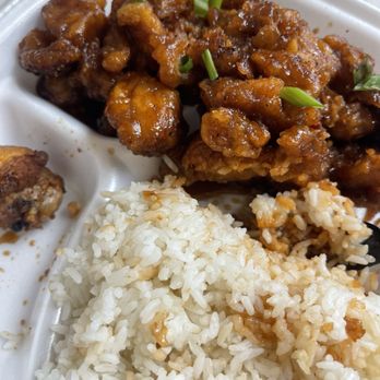 New Ming Wah Restaurant - Orange chicken tasted and smelled fishy - Chinese Near Me - Augusta, Georgia