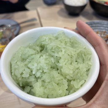 When In Bangkok - Pandan Coconut Sticky Rice - Thai Near Me - Flushing, New York When In Bangkok - Pandan Coconut Sticky Rice - Thai Near Me - Flushing, New York