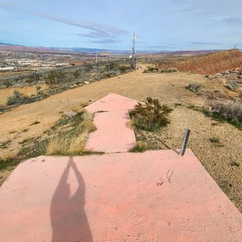 Aviation Navigation Arrow - Cement Aviation Navigation Arrow - Landmarks & Historical Buildings Near Me - St. George, Utah