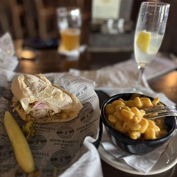 U Pick 6 Public House - Cuban with a side of mac n cheese and French 75 - American Near Me - Erie, Pennsylvania U Pick 6 Public House - Cuban with a side of mac n cheese and French 75 - American Near Me - Erie, Pennsylvania