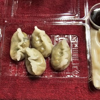 Kaneohe Dim Sum Station - Takeout order: shrimp dumplings, house dumplings, and shrimp cheong funn with dipping sauce - Dim Sum Near Me - Kaneohe, Hawaii Kaneohe Dim Sum Station - Takeout order: shrimp dumplings, house dumplings, and shrimp cheong funn with dipping sauce - Dim Sum Near Me - Kaneohe, Hawaii