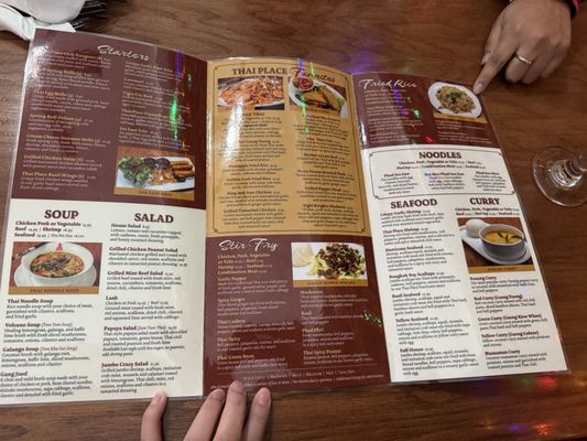 Menu photo 2 Thai Place Overland Park, KS Menu photo 2 Thai Place Overland Park, KS