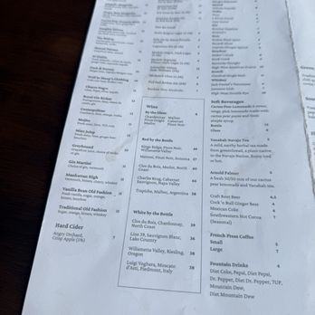 Black Sheep Cafe - Drink menu - New American Near Me - Provo, Utah