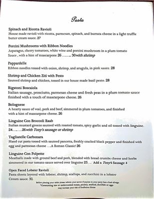 Menu photo 5 Delfino Roslindale, MA