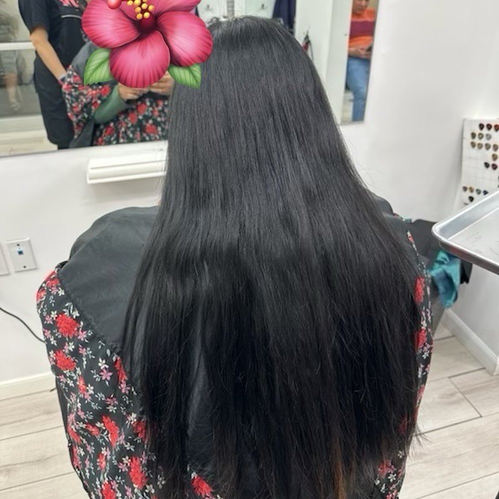 Brian Guy Studio 14 - The beginning of my hair session with Ana. This is my before result - Hair Stylists Near Me - Irvine, California Brian Guy Studio 14 - The beginning of my hair session with Ana. This is my before result - Hair Stylists Near Me - Irvine, California