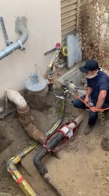 Gas Leak Detection & Line Repair - We have plumbers who are certified to find and repair natural gas leaks. If you smell a strong odor like sulfur in your home, leave the building, contact your gas company to stop service immediately! Gas Leak Detection & Line Repair - We have plumbers who are certified to find and repair natural gas leaks. If you smell a strong odor like sulfur in your home, leave the building, contact your gas company to stop service immediately!