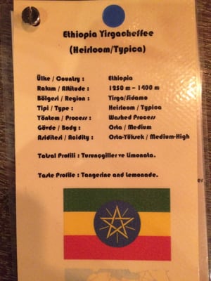 Menu photo 1 Coffeetopia Istanbul, 34 Menu photo 1 Coffeetopia Istanbul, 34
