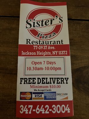 The sisters pizza by null
