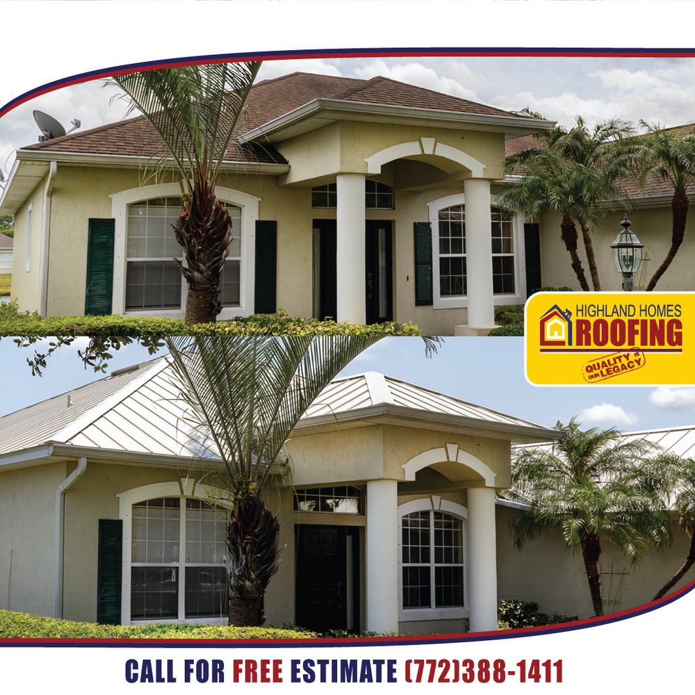 Slide of Highland Homes Roofing