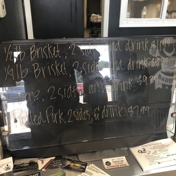 Honest Abe's Barbecue - a menu on a blackboard - Barbeque Near Me - Houma, Louisiana Honest Abe's Barbecue - a menu on a blackboard - Barbeque Near Me - Houma, Louisiana
