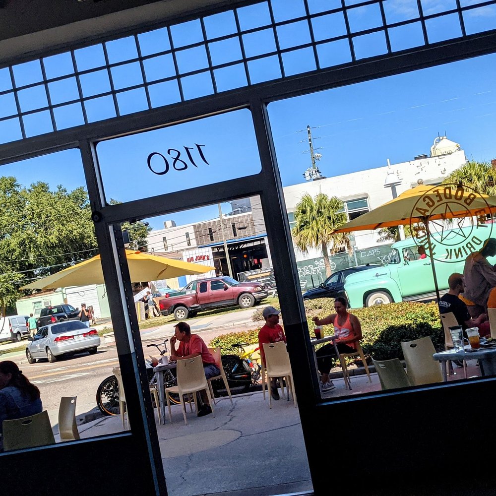 Bodega - Inside looking toward Central Ave and their outdoor dining. - Latin American Near Me - St Petersburg, Florida Bodega - Inside looking toward Central Ave and their outdoor dining. - Latin American Near Me - St Petersburg, Florida
