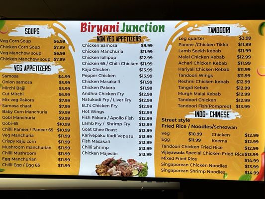 Menu photo 1 Biryani Junction Newark, CA