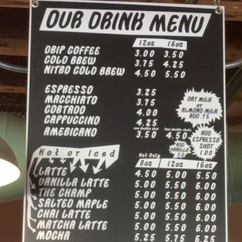 Dark Horse Coffee Roasters - Menu - Coffee & Tea Near Me - Chula Vista, California