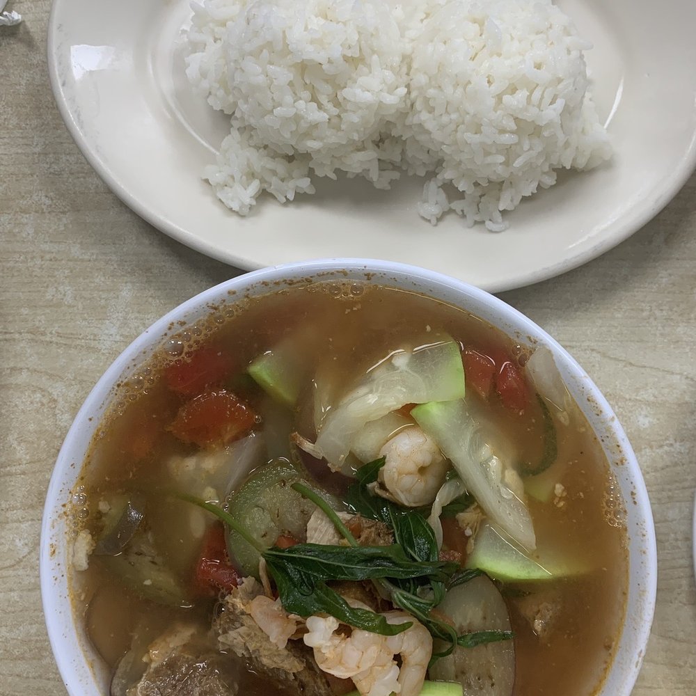 Thelma's Restaurant - Sari Sari Soup with rice - Filipino Near Me - Waipahu, Hawaii Thelma's Restaurant - Sari Sari Soup with rice - Filipino Near Me - Waipahu, Hawaii
