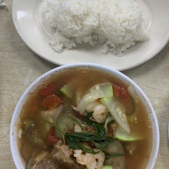 Thelma's Restaurant - Sari Sari Soup with rice - Filipino Near Me - Waipahu, Hawaii Thelma's Restaurant - Sari Sari Soup with rice - Filipino Near Me - Waipahu, Hawaii
