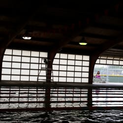 Valley Pool - On a cloudy afternoon..doors down.