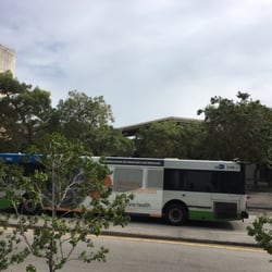 Brazilian Consulate of Miami - The Metrorail station is seen across the street.