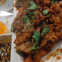 Chili prawns Chili prawns