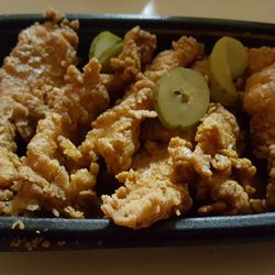 KFC - That new new! Georgia gold honey mustard bbq chicken was pretty good .
