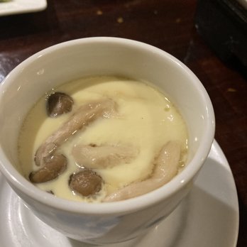 Tokkuri-Tei - Chawanmushi. Chicken seasoned with garlic. Not traditional. - Sushi Bars Near Me - Honolulu, Hawaii Tokkuri-Tei - Chawanmushi. Chicken seasoned with garlic. Not traditional. - Sushi Bars Near Me - Honolulu, Hawaii