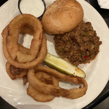 Casino Fandango - sloppy Joe with onion rings - Casinos Near Me - Carson City, Nevada Casino Fandango - sloppy Joe with onion rings - Casinos Near Me - Carson City, Nevada