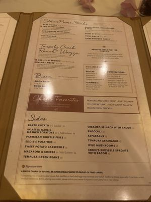Menu photo 6 Eddie Merlot's Bloomfield Hills, MI