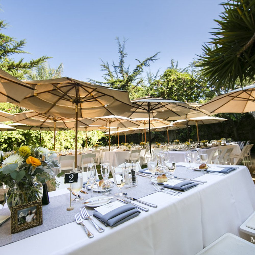 La Creme Monterey - Wedding Reception Event Rentals by La Creme // August 2015 @ The Holly Farm // Photo by Marissa Joy Photography - Caterers Near Me - Pacific Grove, California La Creme Monterey - Wedding Reception Event Rentals by La Creme // August 2015 @ The Holly Farm // Photo by Marissa Joy Photography - Caterers Near Me - Pacific Grove, California
