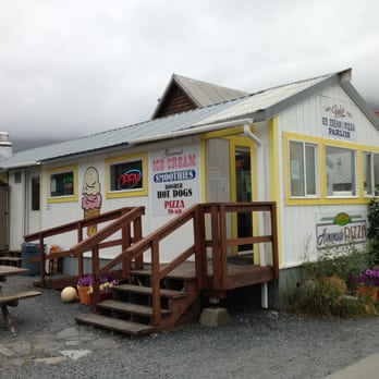 Varley's Ice Cream & Pizza Parlor - the outside of the building - Pizza Near Me - Whittier, Alaska Varley's Ice Cream & Pizza Parlor - the outside of the building - Pizza Near Me - Whittier, Alaska