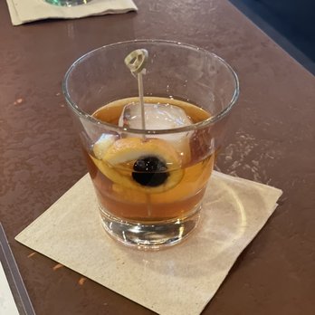 Mesero - Legacy West - It's suppose to be an Old Fashion but umm it's more bourbon than anything else. - Tex-Mex Near Me - Plano, Texas Mesero - Legacy West - It's suppose to be an Old Fashion but umm it's more bourbon than anything else. - Tex-Mex Near Me - Plano, Texas