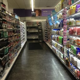 the aisle of a grocery store
