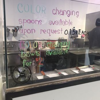 The Freezin' Point - A color changing bowl for $2 and spoons for .15 - Desserts Near Me - Monterey Park, California The Freezin' Point - A color changing bowl for $2 and spoons for .15 - Desserts Near Me - Monterey Park, California