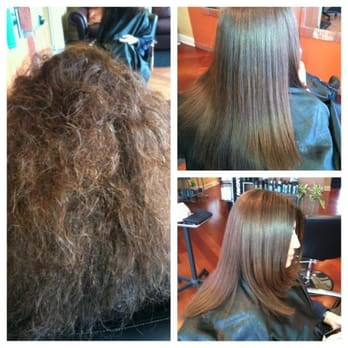 Matthew Salon - Keratin treatment before and after. By Svetlana - Hair Salons Near Me - Ridgefield, New Jersey