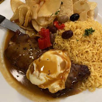 Madeira - Small steak dinner, very good. - Portuguese Near Me - East Providence, Rhode Island Madeira - Small steak dinner, very good. - Portuguese Near Me - East Providence, Rhode Island