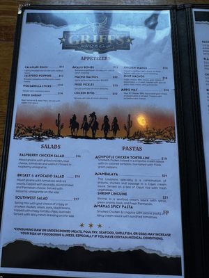 Menu photo 8 Griff's BBQ & Grill Copperopolis, CA