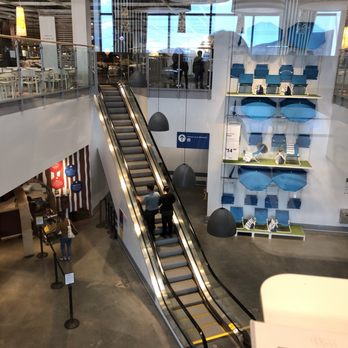 IKEA Restaurant - Escalator taking you to Showroom and Restaurant - Scandinavian Near Me - Burbank, California IKEA Restaurant - Escalator taking you to Showroom and Restaurant - Scandinavian Near Me - Burbank, California